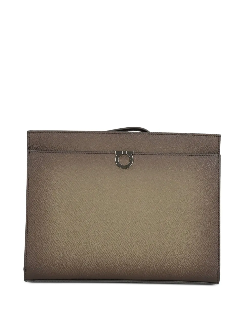 Ferragamo Gancini pouch - Verde