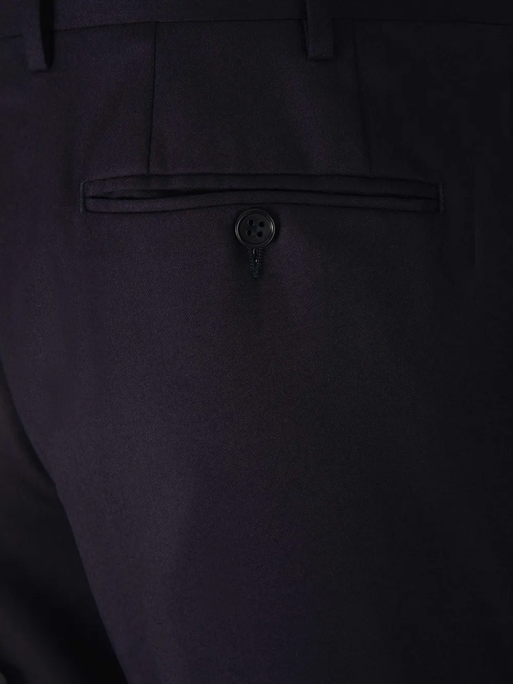 Canali Plooibroek Blauw