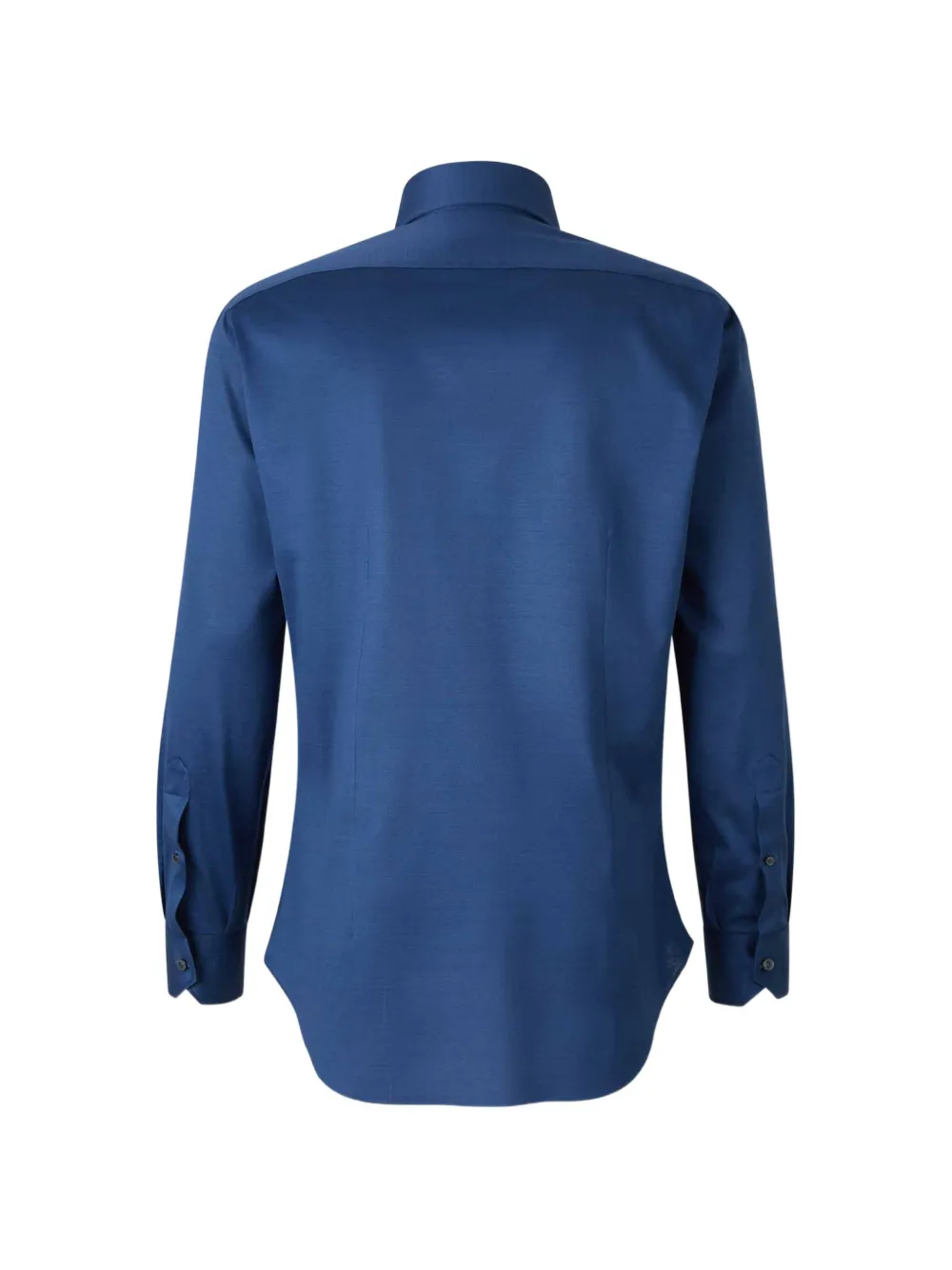 Fray Gabriel overhemd met gespreide kraag Blauw