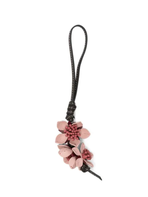 Anya Hindmarch floral-embellished bag charm