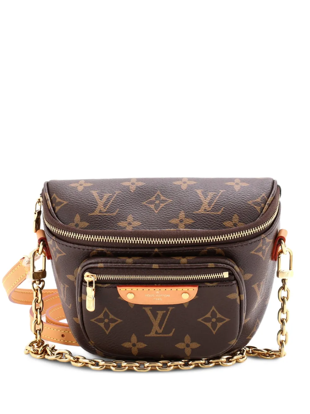 Louis Vuitton Pre-Owned Mini Bum Bag Monogram Canvas-Gürteltasche - Braun