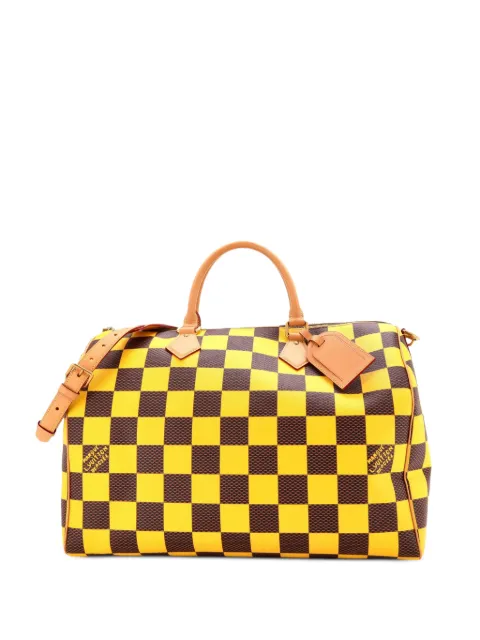 Louis Vuitton Pre-Owned bolsa de viaje Speedy Bandouliere Bag Damier Pop 50