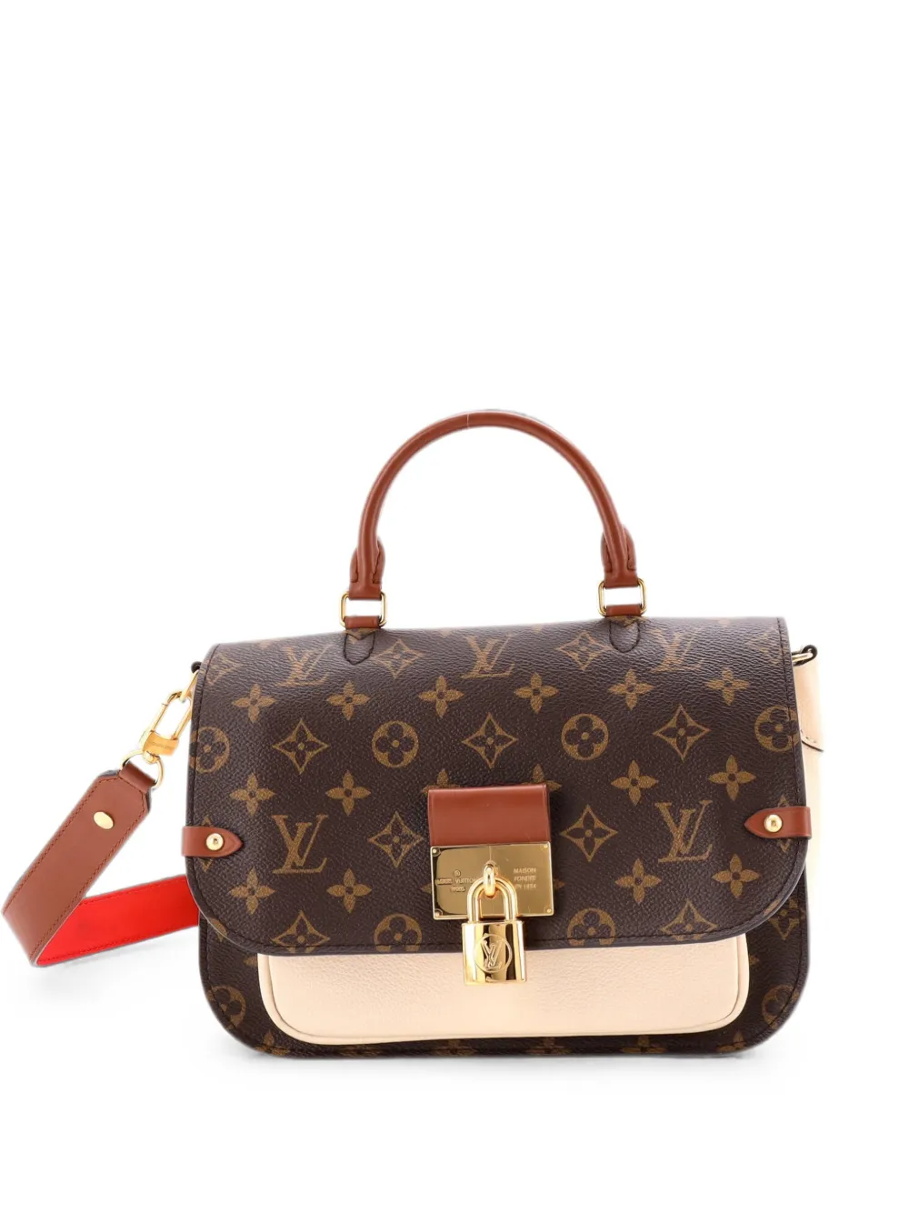 Louis Vuitton Pre-Owned Vaugirard Handtasche aus Monogramm-Canvas - Nude