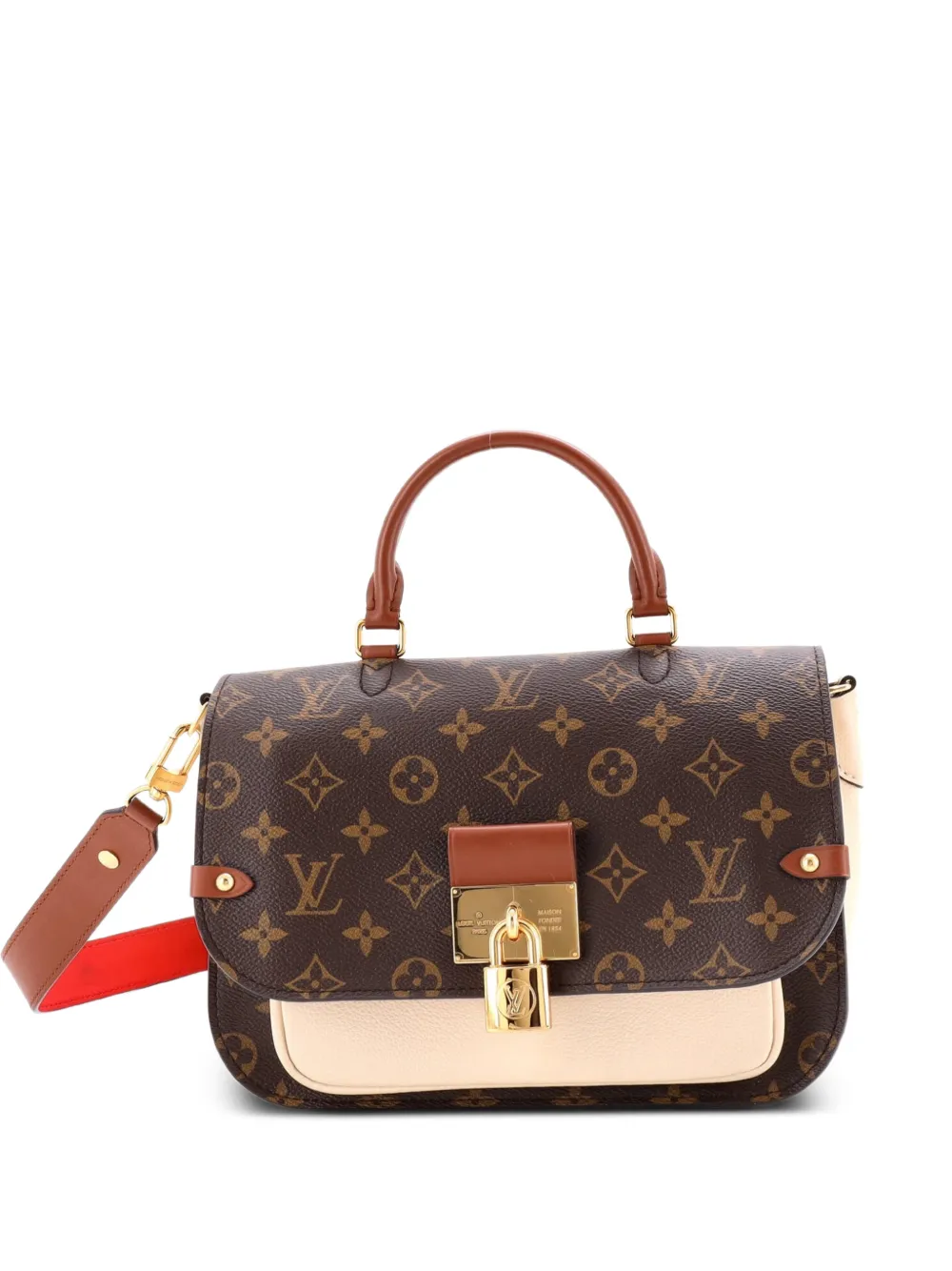 Louis Vuitton Pre-Owned Vaugirard Handtasche aus Monogramm-Canvas - Nude