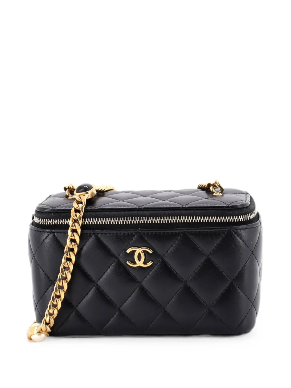 CHANEL Pre-Owned Clutch trapuntata - Nero