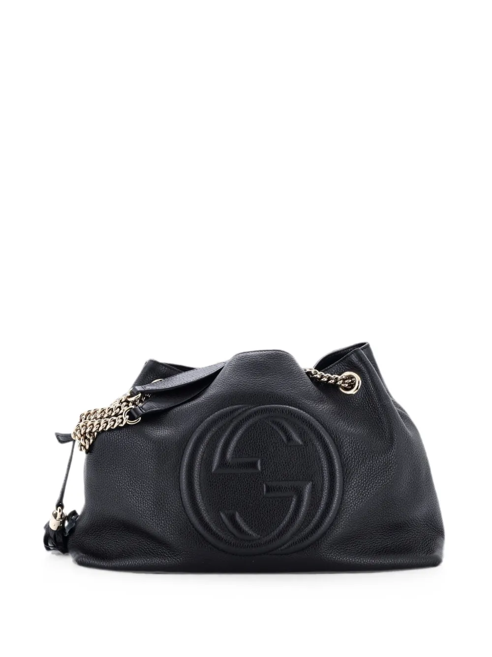 Gucci Pre-Owned Soho Chain Strap Leather Medium shoulder bag - Nero