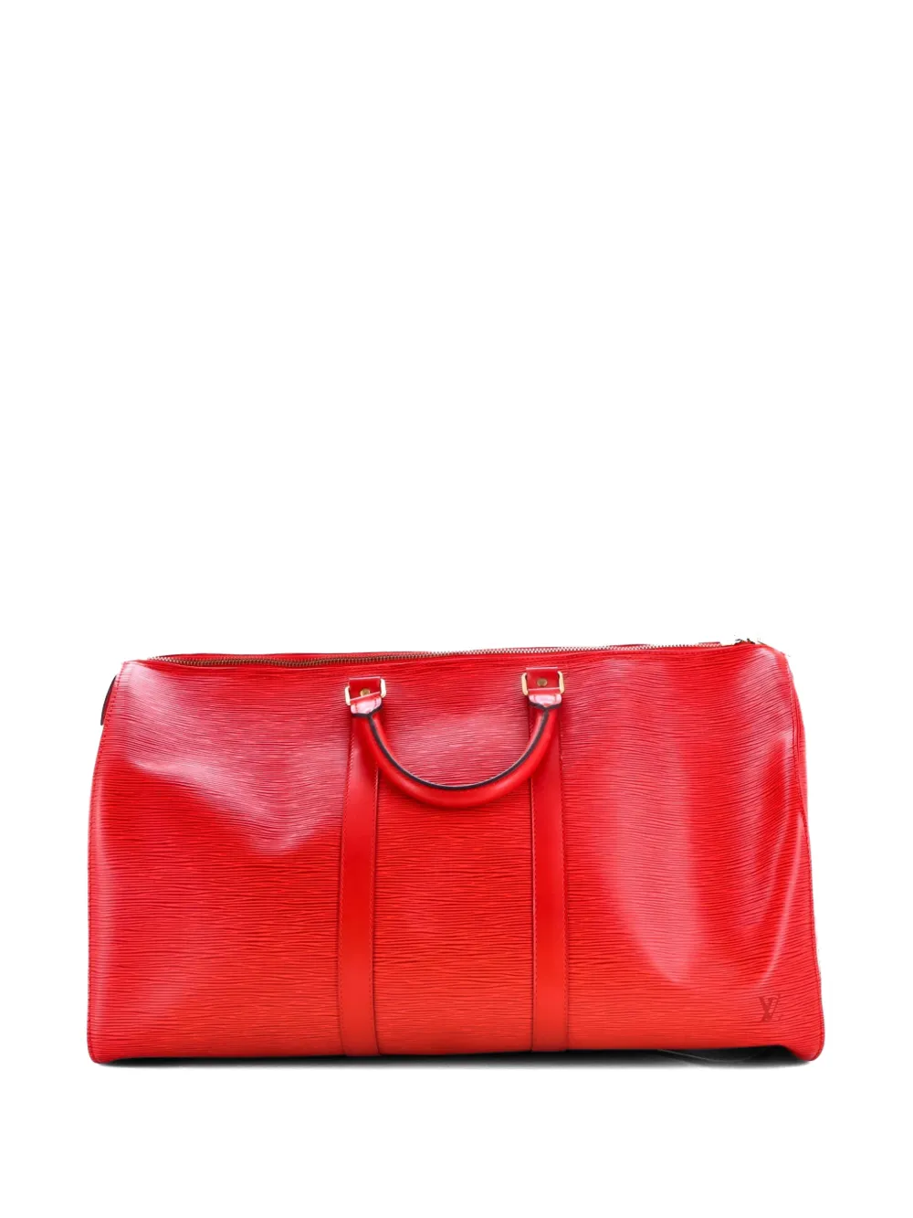 Louis Vuitton Pre-Owned Keepall Bag Epi Leather 50 travel bag - Red