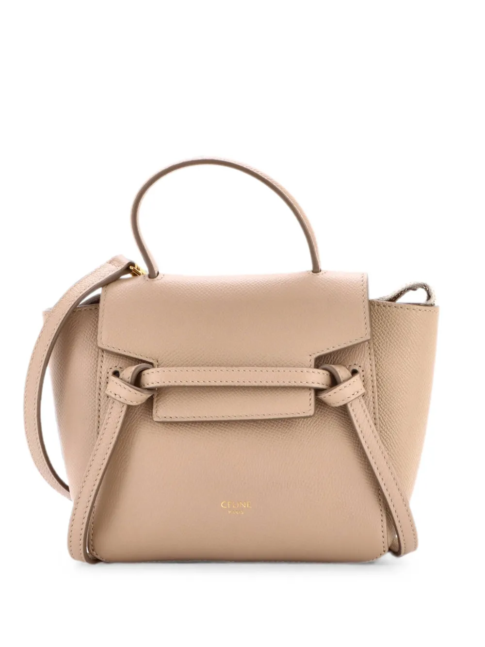 Celine Pre-Owned Belt Bag Textured Leather Pico shoulder bag - Toni neutri