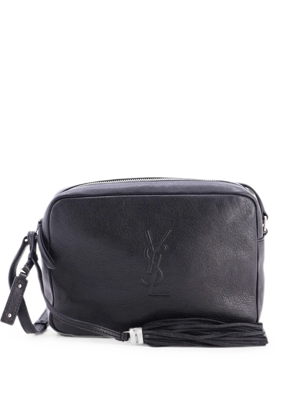 Saint Laurent Pre-Owned Lou Camera Bag Leather Small crossbody bag - Nero