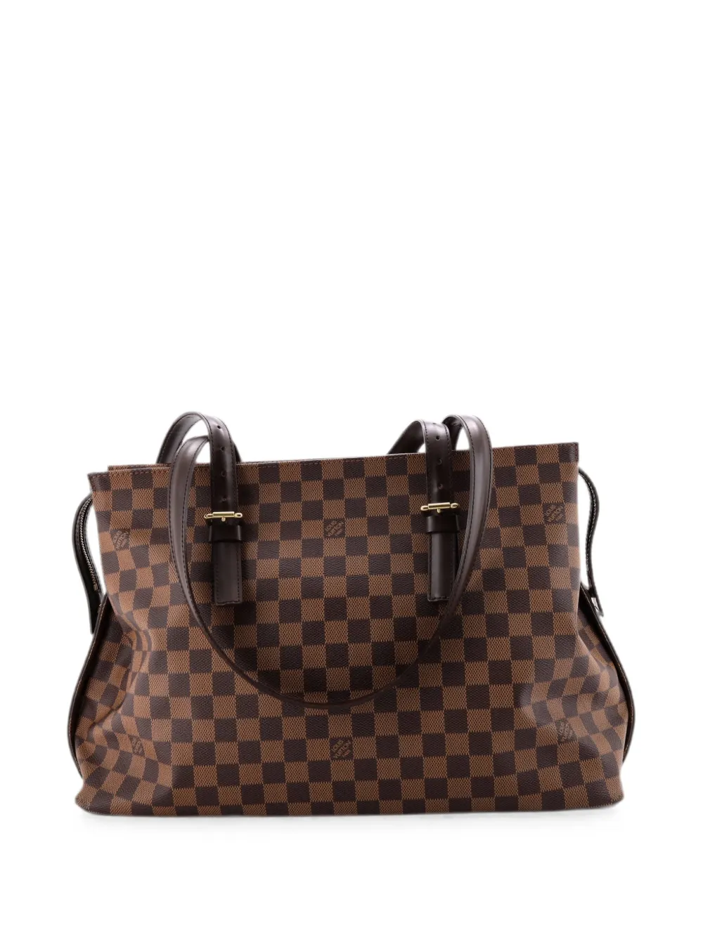 Louis Vuitton Pre-Owned Borsa tote Chelsea Damier - Marrone