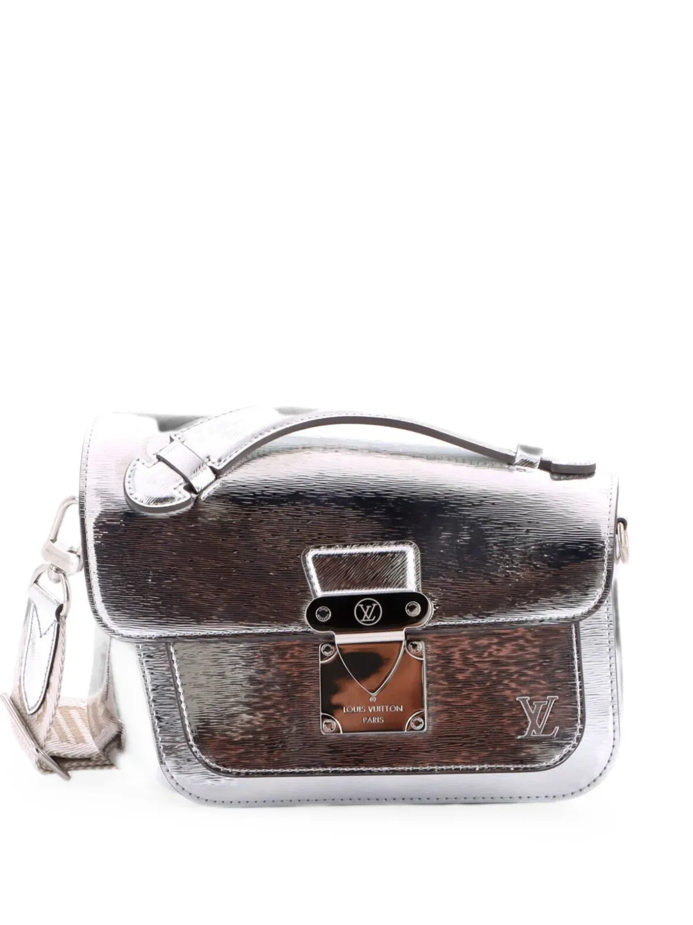 Louis Vuitton Pre-Owned Monceau Distorted Bag Epi Leather shoulder bag - Argento