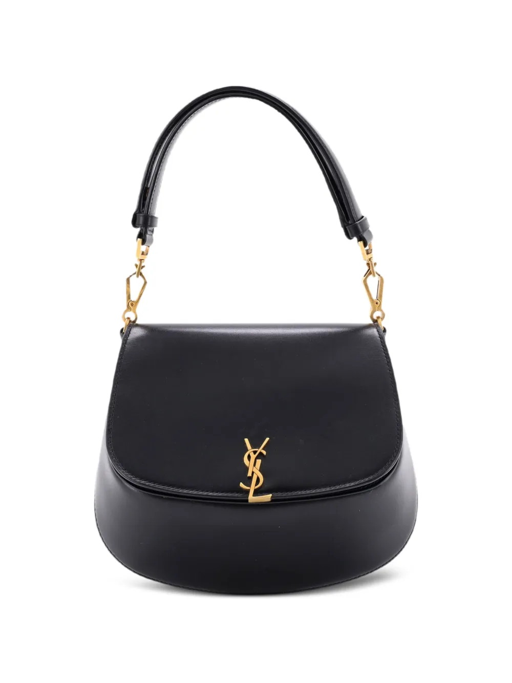 Saint Laurent Pre-Owned mini sac à main Voltaire en cuir - Noir Saint Laurent Pre-Owned mini sac à main Voltaire en cuir - Noir