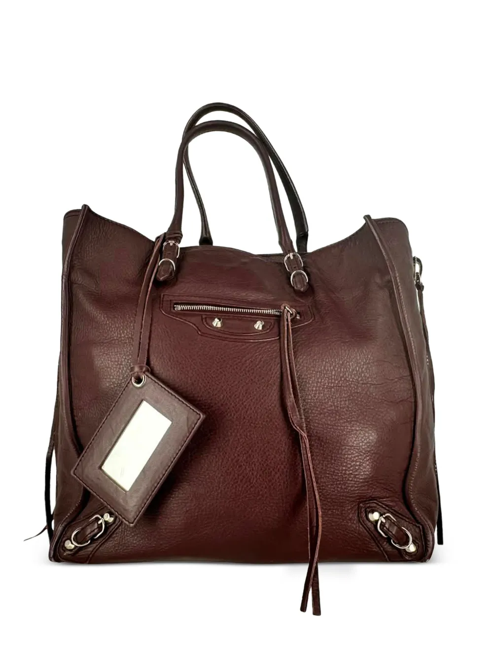 Balenciaga Pre-Owned 2010s Papier A4 zip-around tote bag - Rot