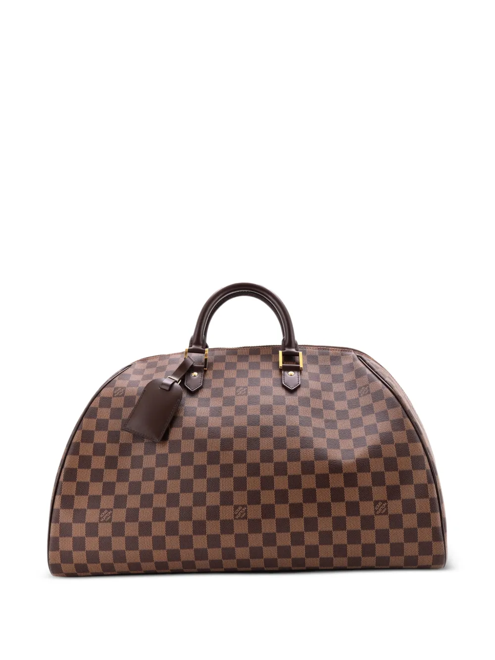 Louis Vuitton Pre-Owned Ribera Handbag Damier GM travel bag - Marrone