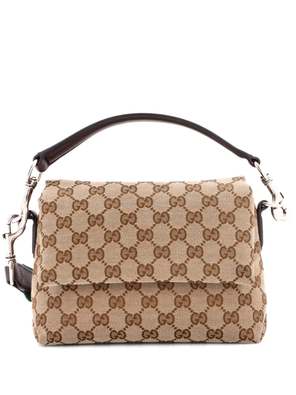 Gucci Pre-Owned Wandelbare Umhängetasche aus GG Canvas - Braun