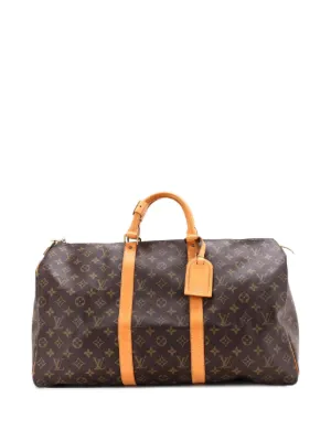 Louis Vuitton Pre-Owned 1997 キーポル 50 ボストンバッグ | ブラウン