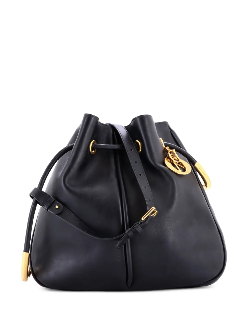 Christian Dior Pre-Owned Nolita Bag Calfskin Large bucket bag - Black