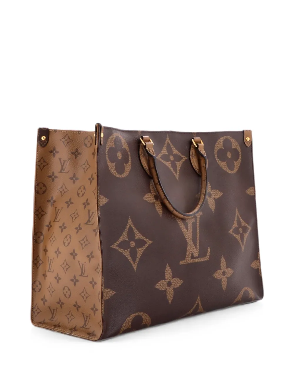 Louis Vuitton Pre-Owned OnTheGo Reverse Monogram Giant GM tote bag - Braun