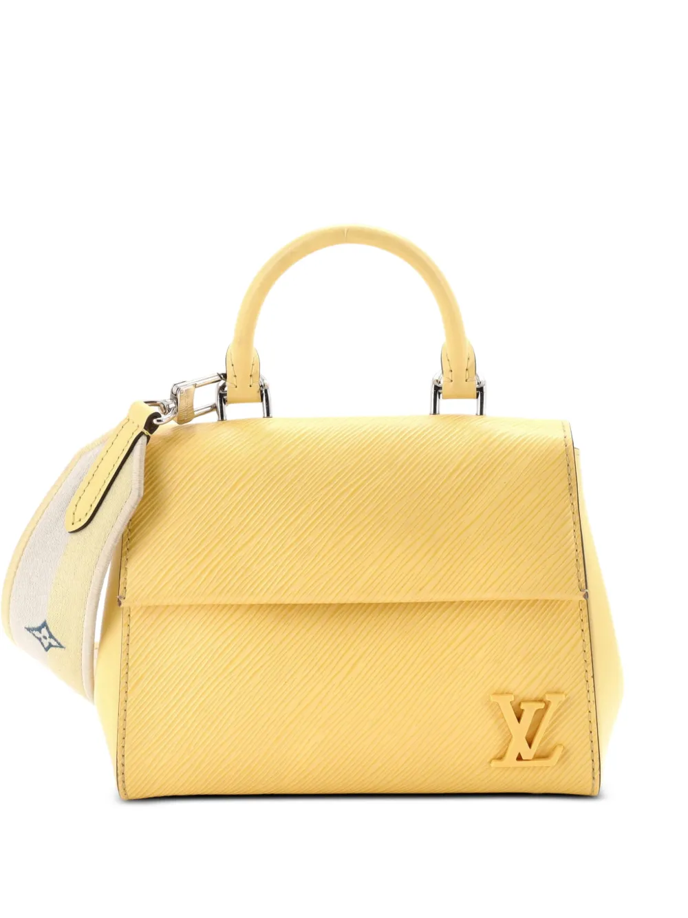 Louis Vuitton Pre-Owned Cluny Top Handle Bag Epi Leather Mini satchel - Giallo