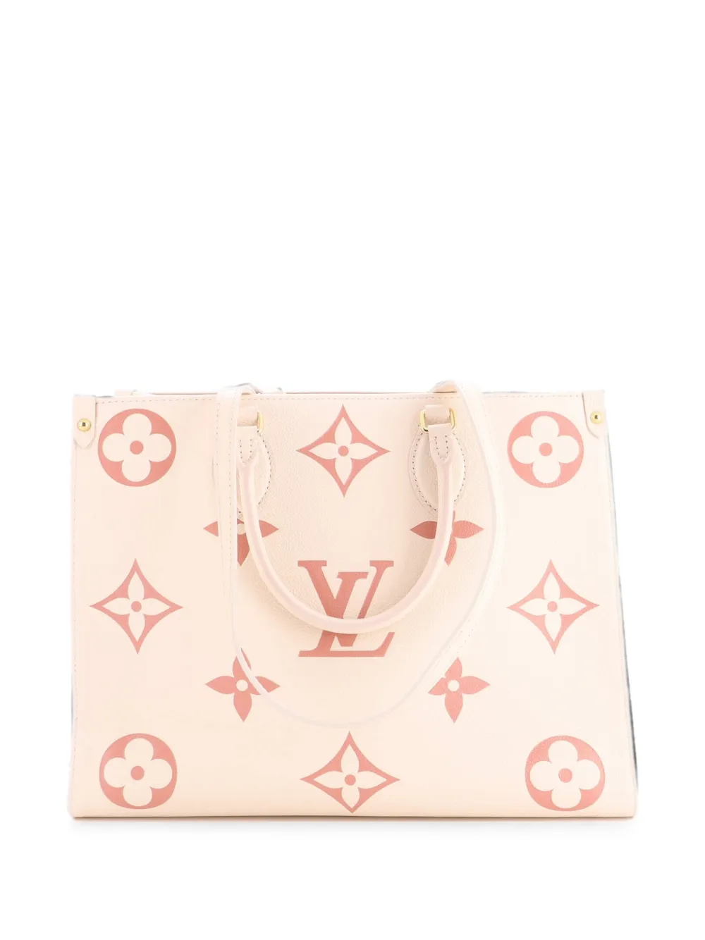 Louis Vuitton Pre-Owned OnTheGo Tote Bicolor Monogram Empreinte Giant MM shoulder bag - Toni neutri