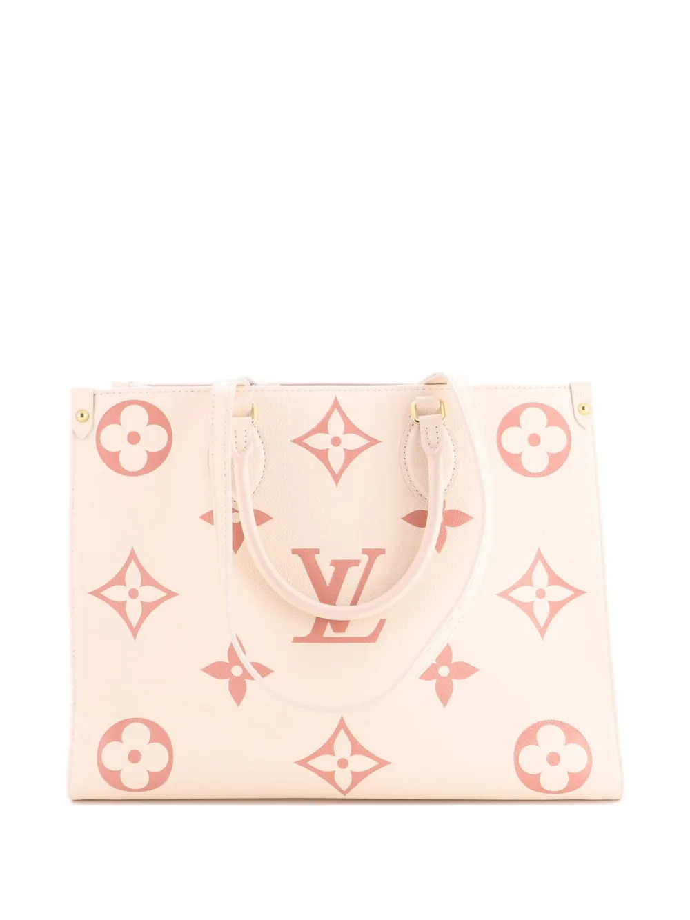 Louis Vuitton Pre-Owned OnTheGo Tote Bicolor Monogram Empreinte Giant MM shoulder bag - Toni neutri