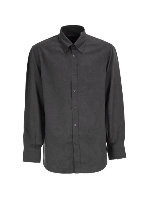 Brunello Cucinelli button-down inverted-pleat shirt