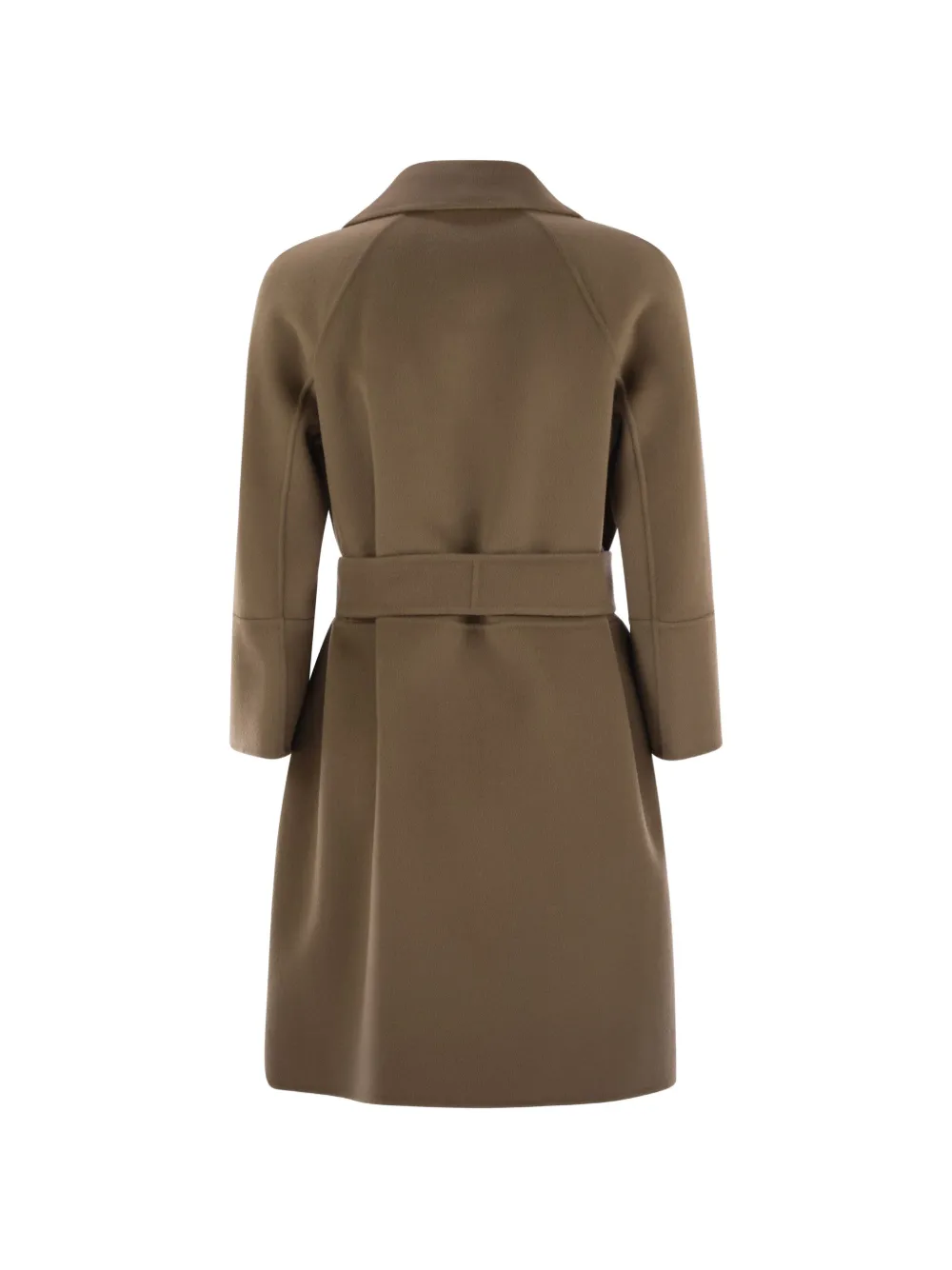 'S Max Mara Mantel met ceintuur Bruin