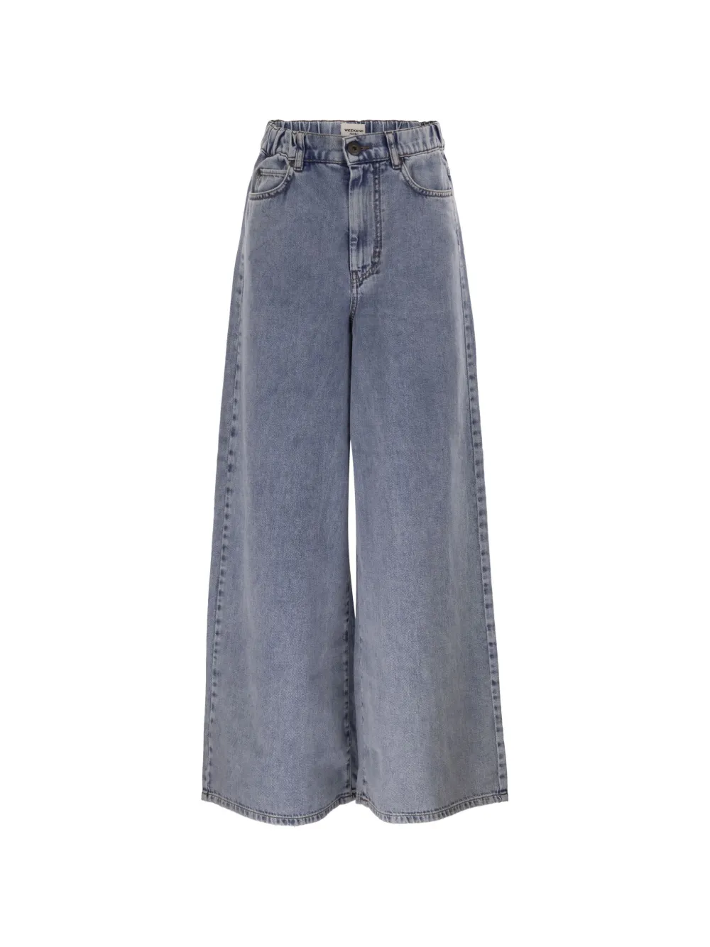 Weekend Max Mara wide-leg light-wash jeans - Blau