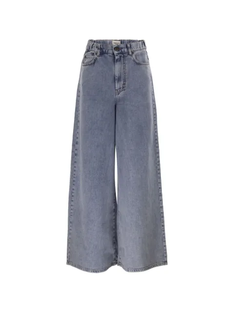 Weekend Max Mara wide-leg light-wash jeans