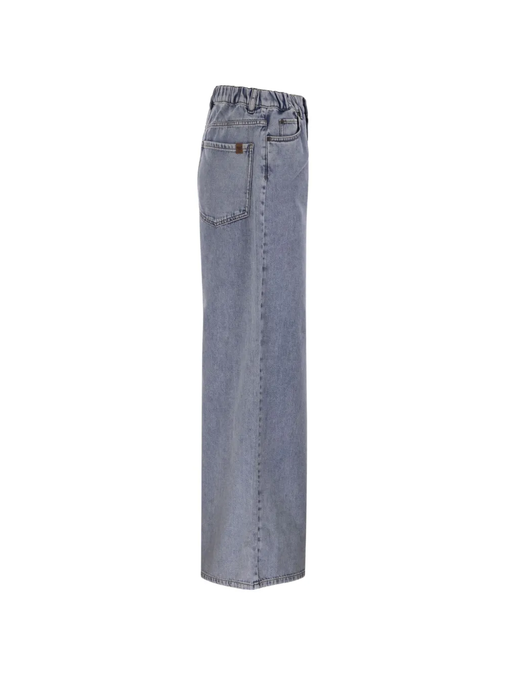 Weekend Max Mara Jeans met wijde pijpen Blauw