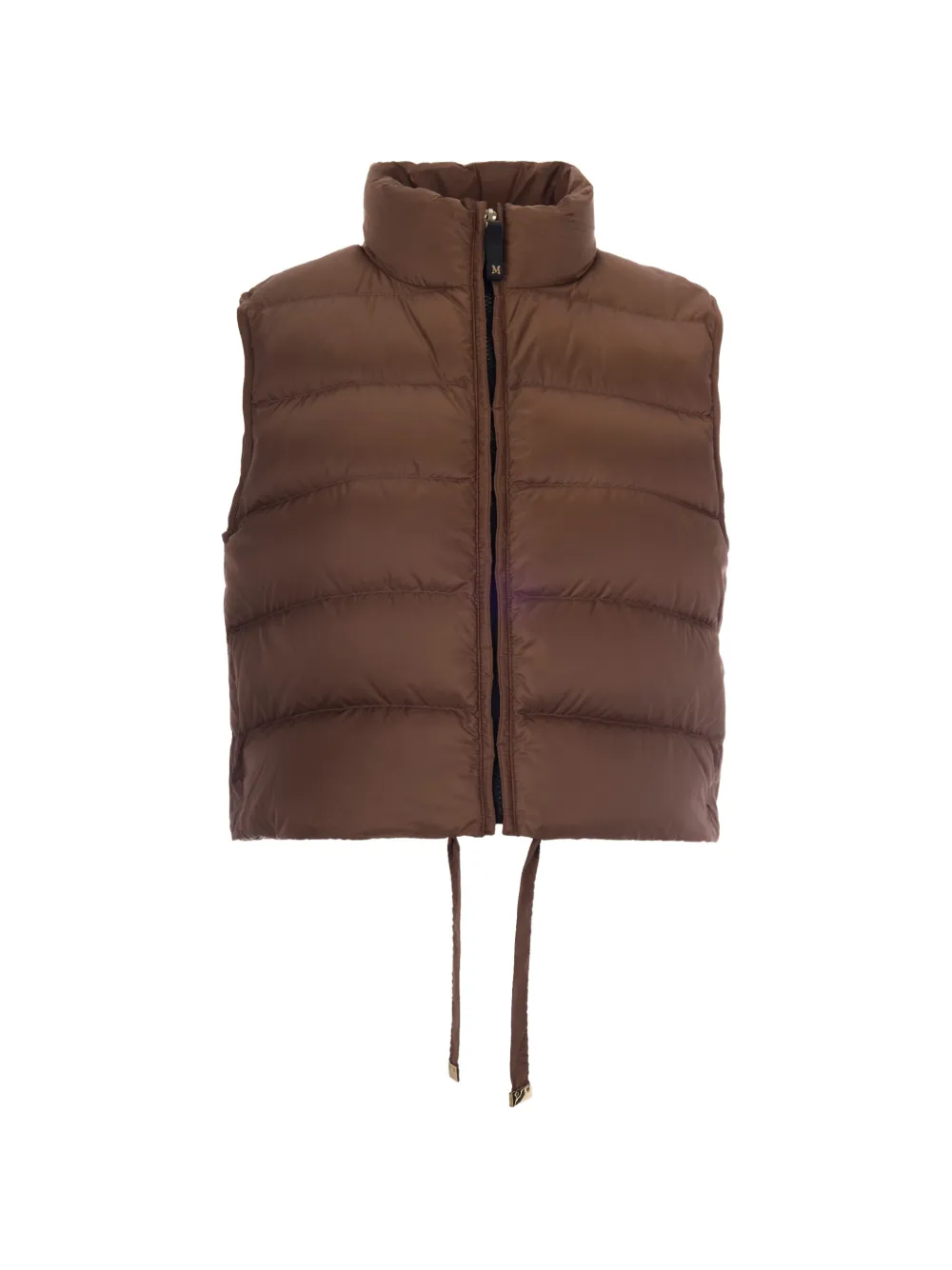 Max Mara The Cube quilted gilet - Braun