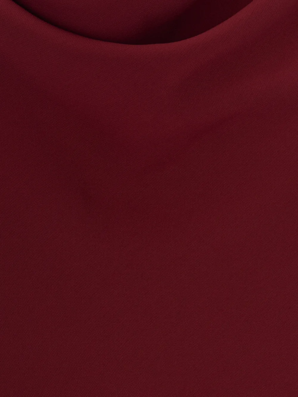 Max Mara Blouse met col Rood