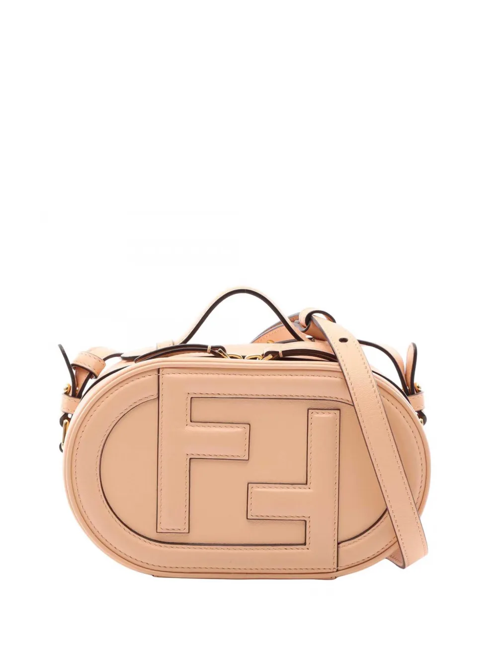 Fendi Pre-Owned 2010-2026 O'Lock Leather Camera BagO'Lock Leather Camera Bag satchel - Rosa