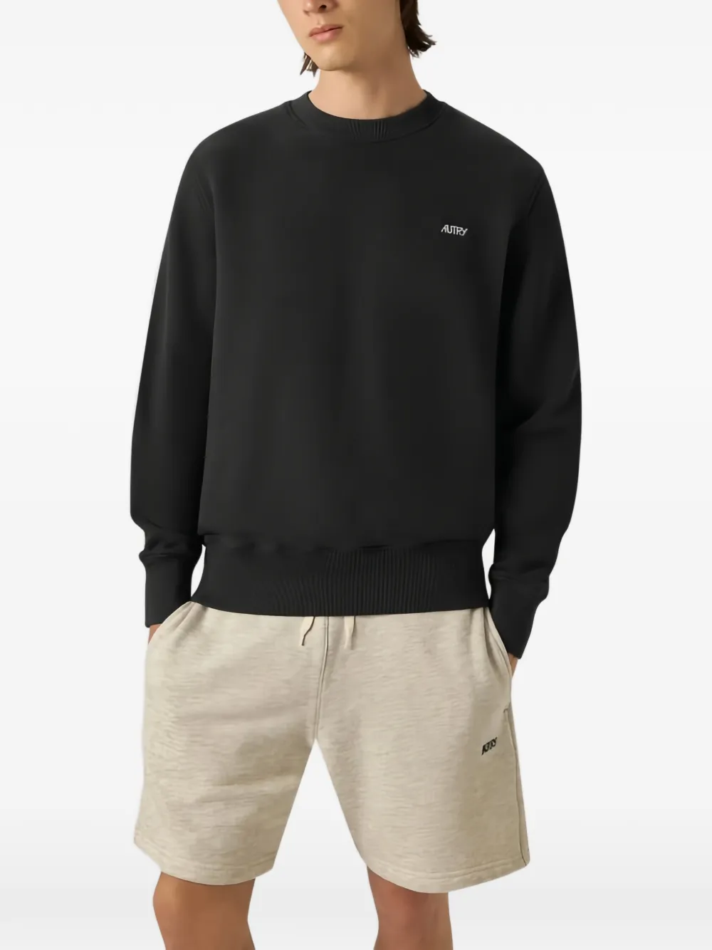 Autry Sweater met logoprint Zwart