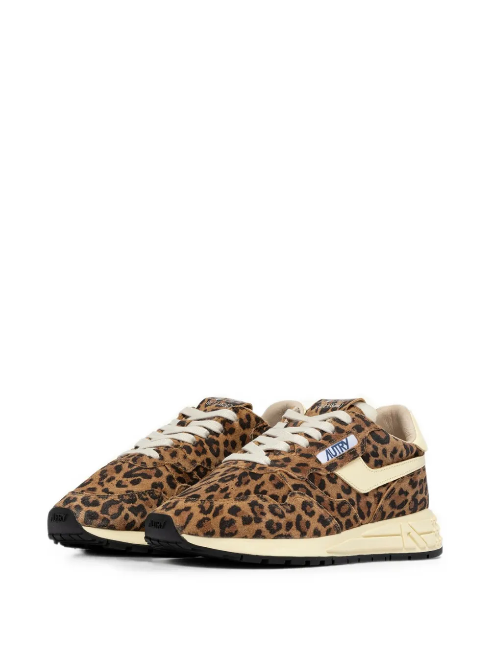 Autry Reelwind leopard-print sneakers Bruin
