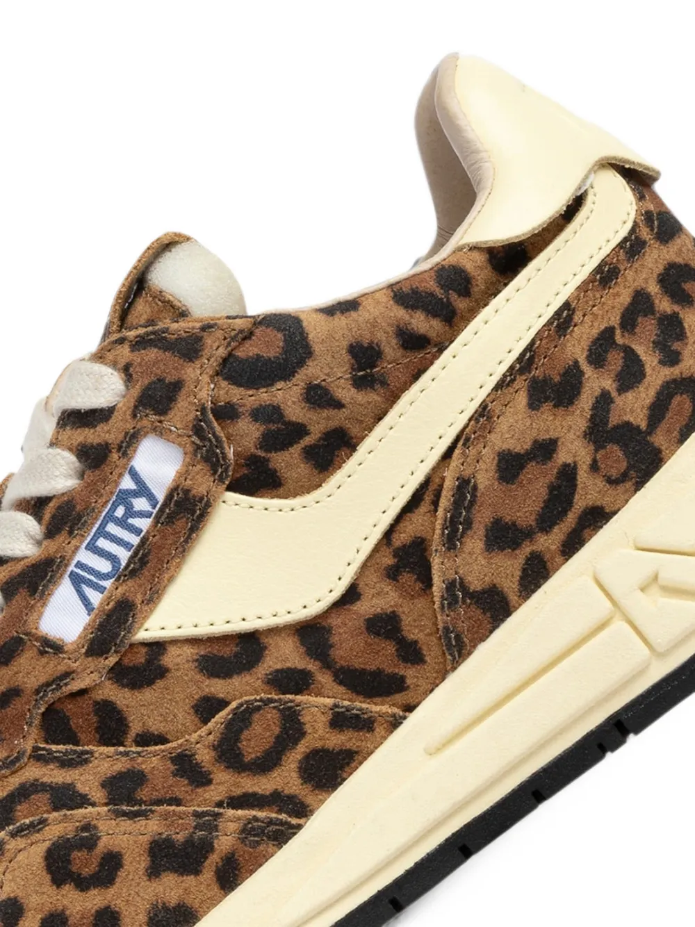 Autry Reelwind leopard-print sneakers Bruin