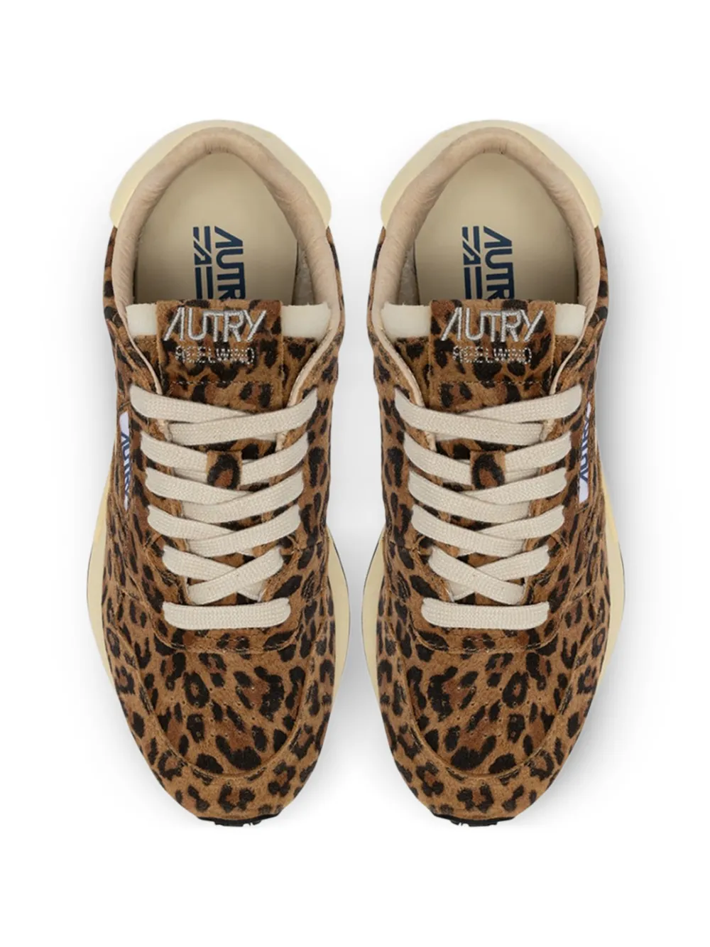 Autry Reelwind leopard-print sneakers Bruin