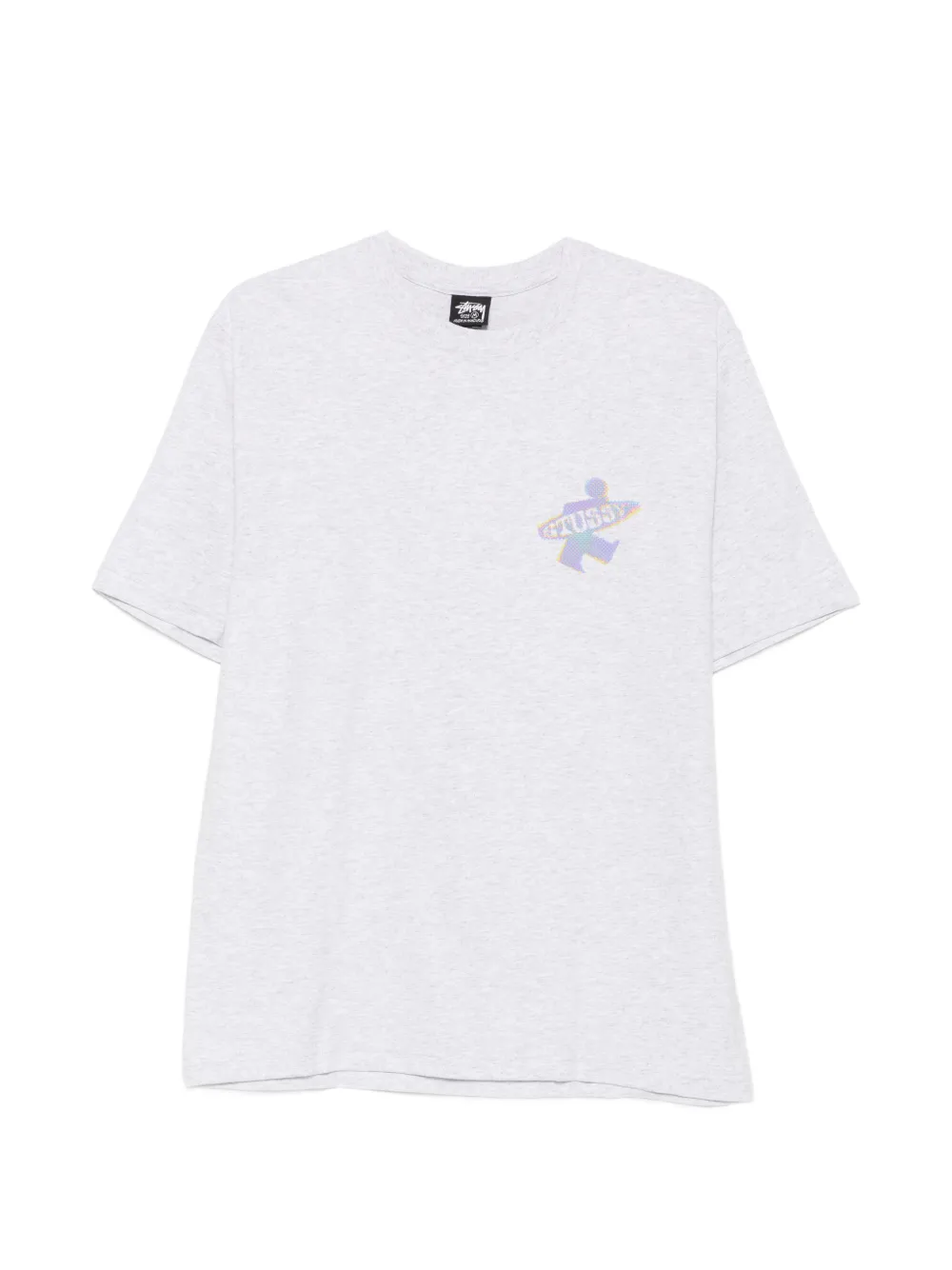 Stüssy 그래픽 프린트 티셔츠 | 그레이 | Image 1
