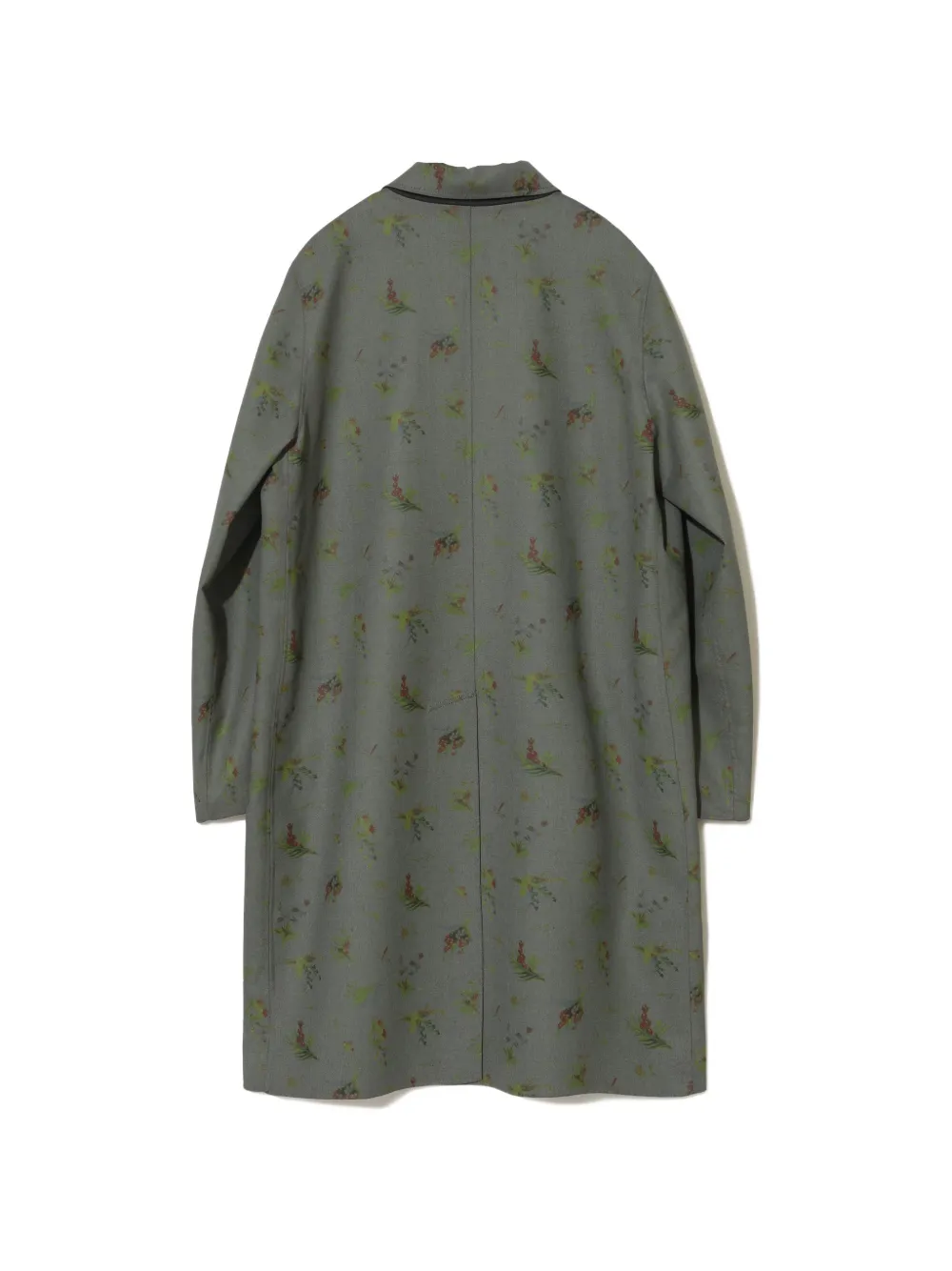 Undercover Jas met bloemenprint en grafische patch Grijs