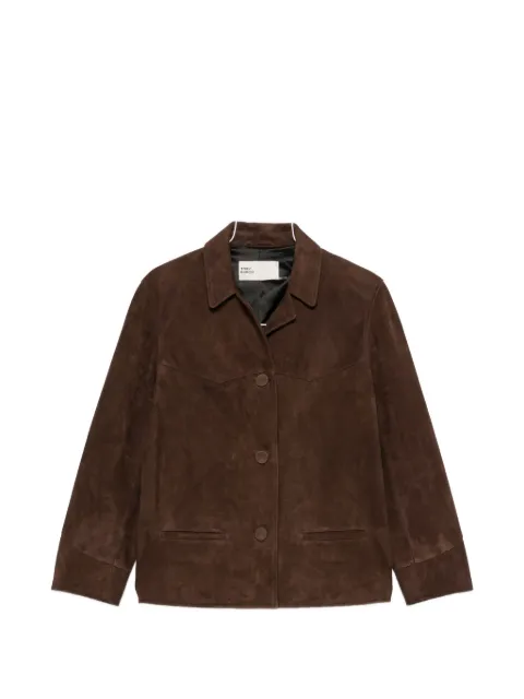 Tory Burch suede western-style jacket
