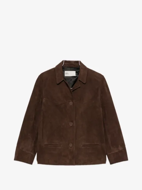 Tory Burch suede western-style jacket