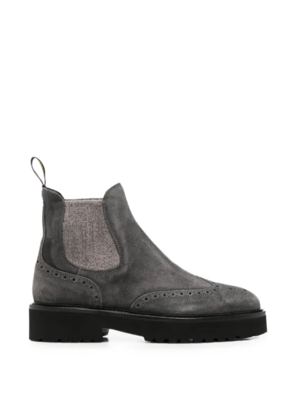 Doucal's Philadelphia RS Chelsea Boots in Grey