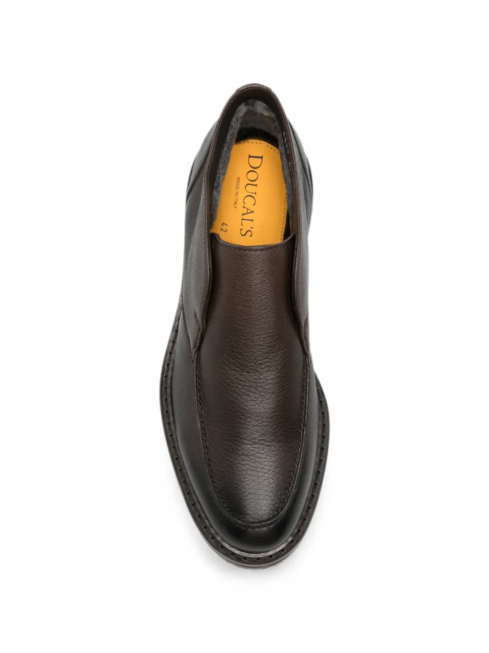 Doucal's Philadelphia RS pebbled loafers Bruin