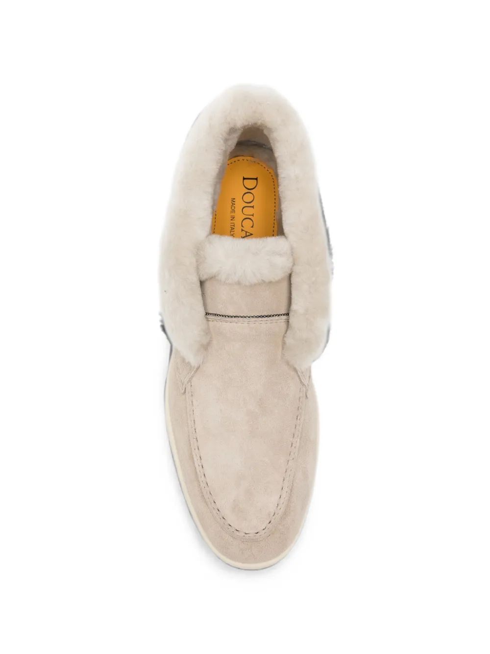 Doucal's Joanne RS suede loafers Beige