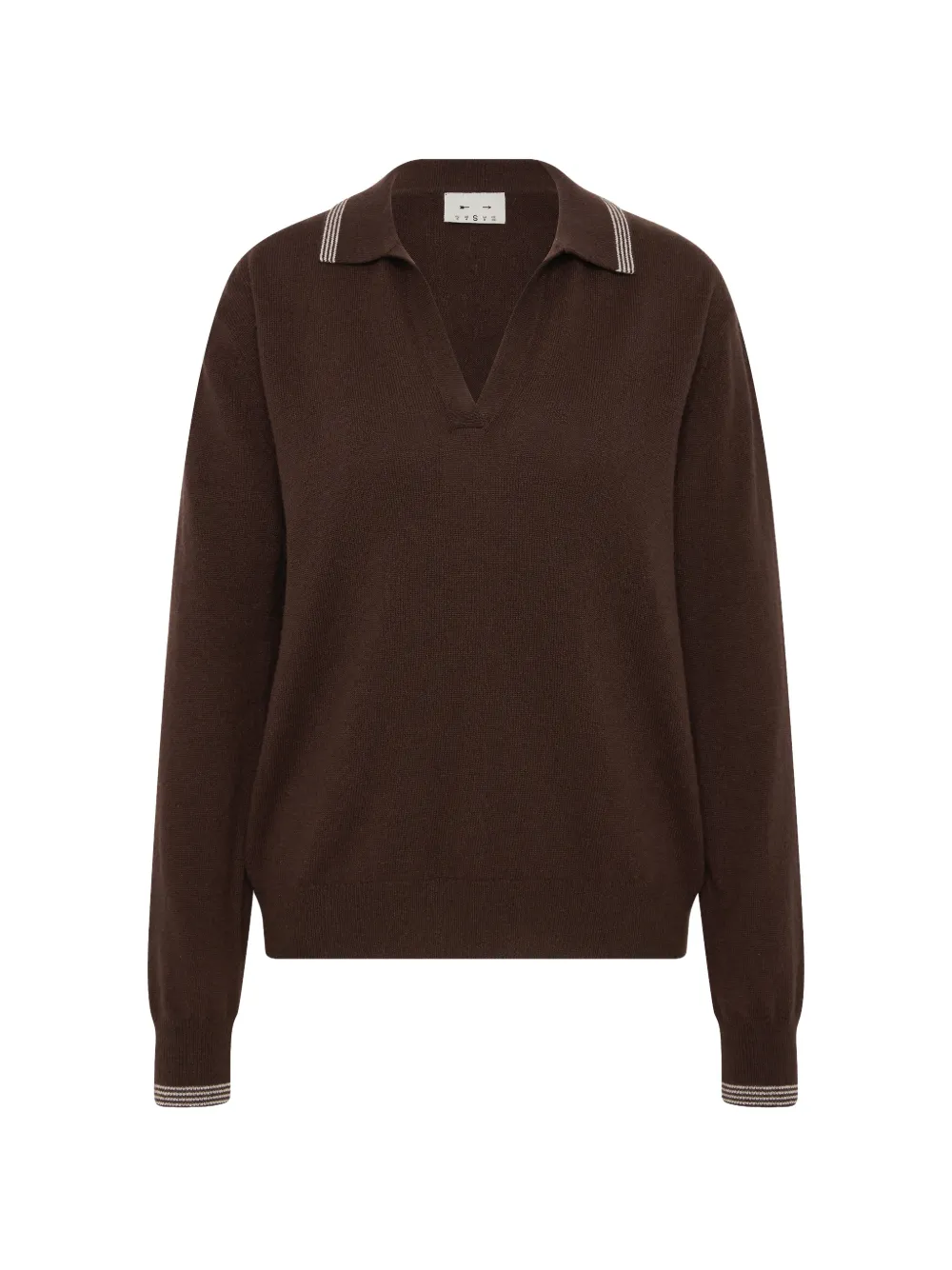 The Upside Coco Luna striped-trim sweater