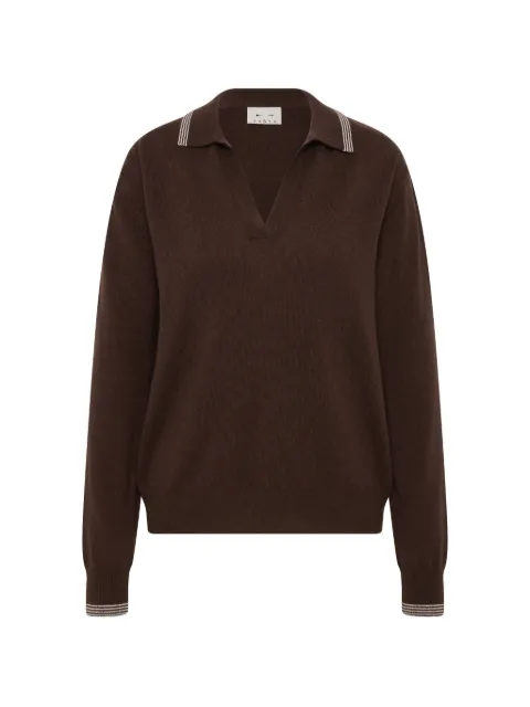 The Upside Coco Luna striped-trim sweater