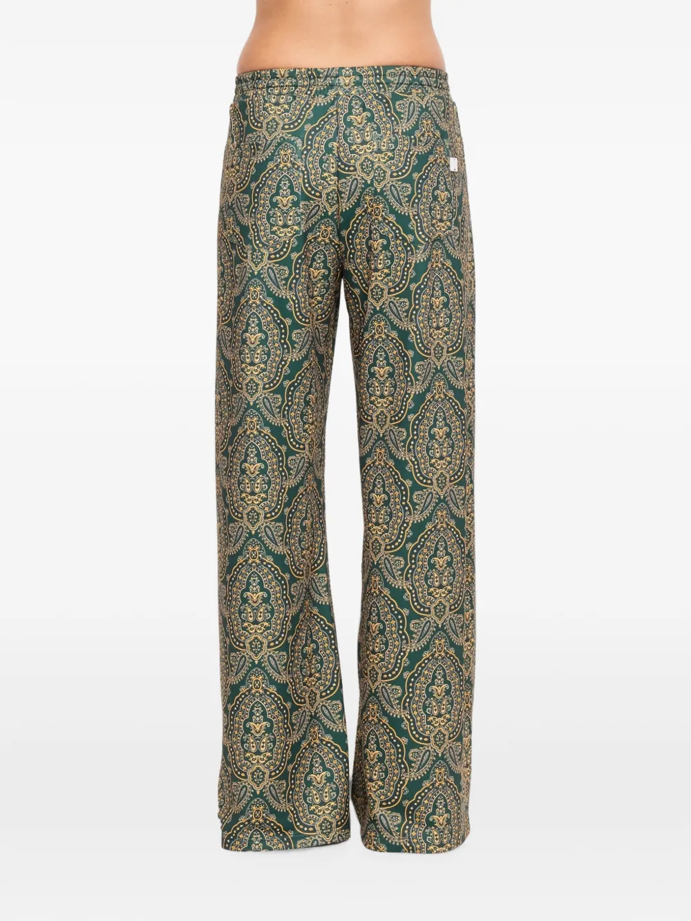 The Upside Bamba Roma broek met paisley-print Groen