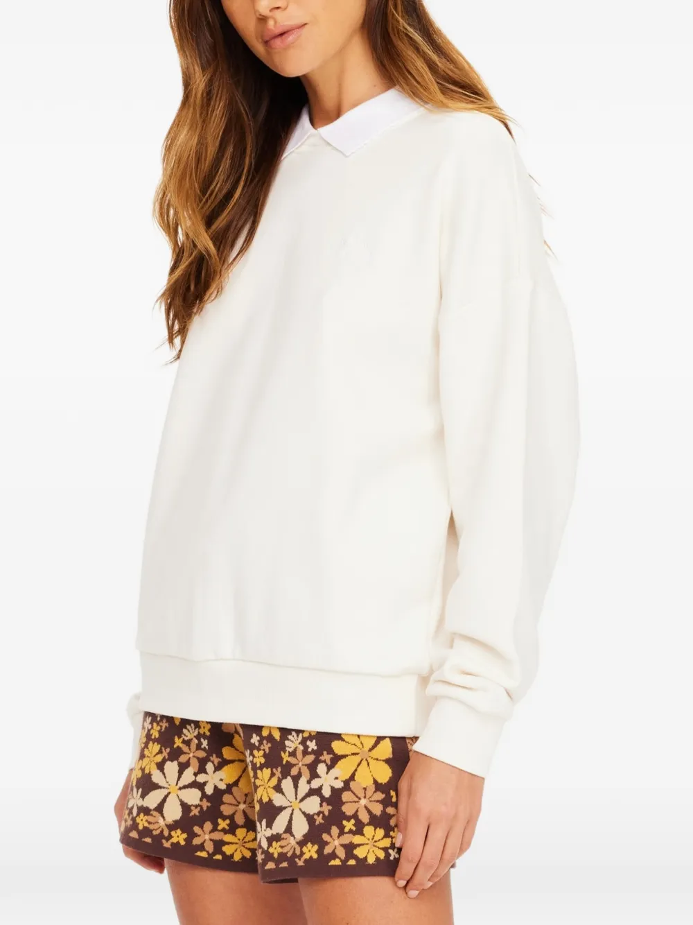 The Upside Pascal sweater met kraag Beige