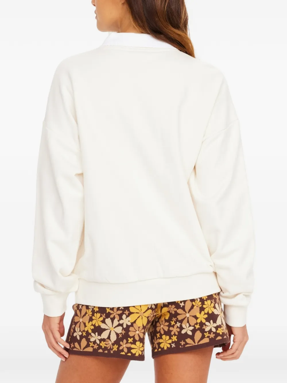 The Upside Pascal sweater met kraag Beige