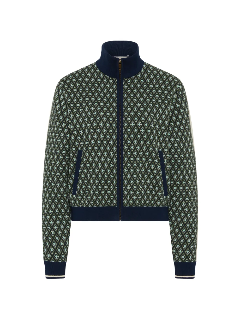 The Upside Viva Margot geometric-pattern cardigan